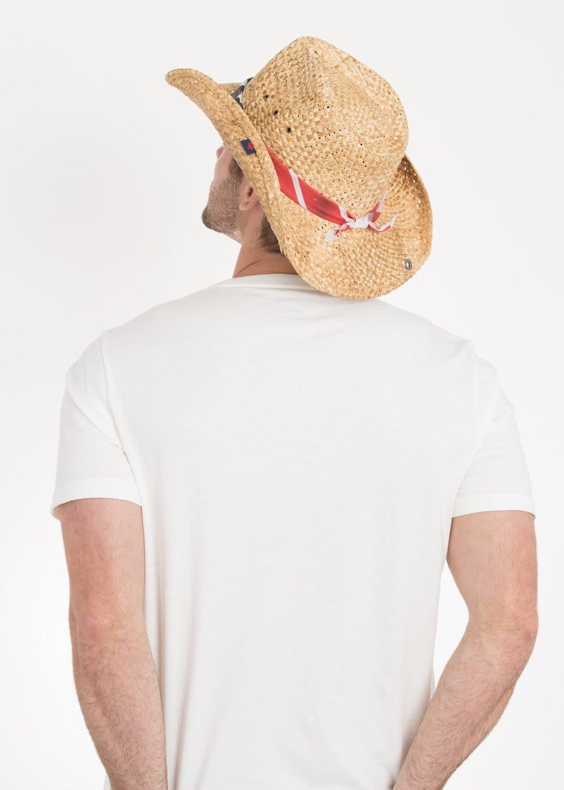 Peter Grimm Hadley Drifter Cowboy Hat - Natural Brown - Image 3